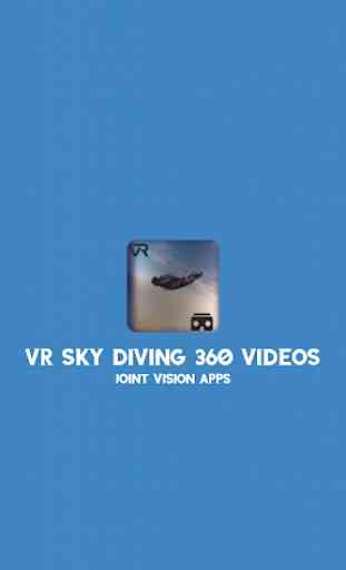 VR Sky Diving 360 View 1