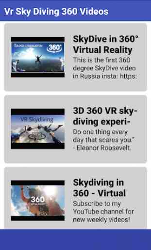 VR Sky Diving 360 View 4