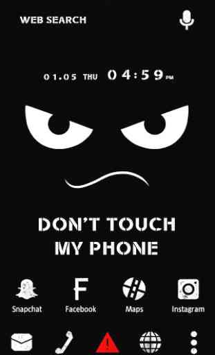 Wallpaper Don't Touch My Phone 1