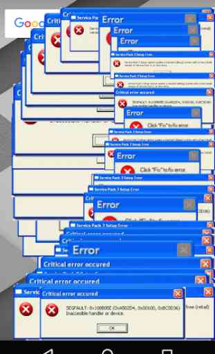 Windows XP Error 2