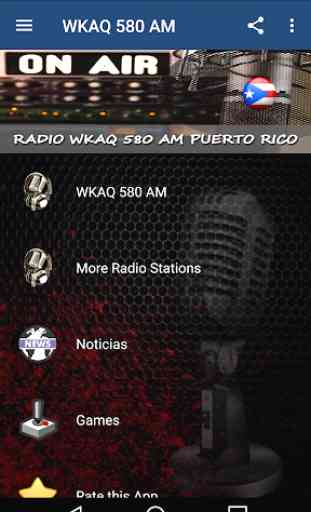 WKAQ 580 AM Puerto Rico radio 2
