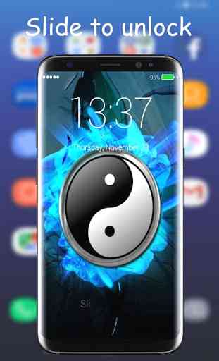 Yin and Yang Lock Screen 1