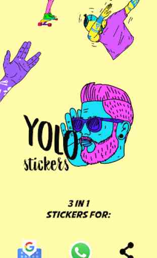 YOLO! Stickers 1