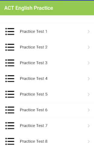 ACT Exam English Practice Test 3