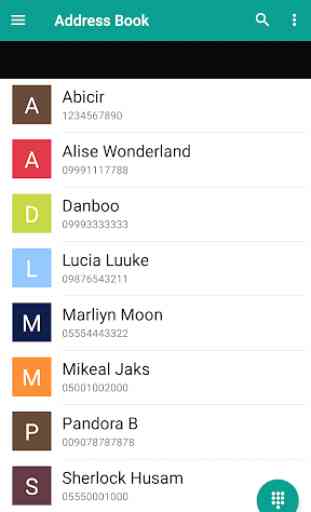 Address Book and Contacts Pro 4