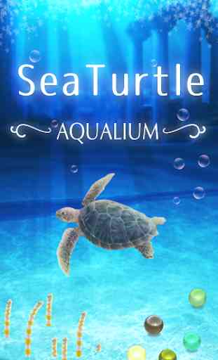 Aquarium Sea Turtle simulation 1