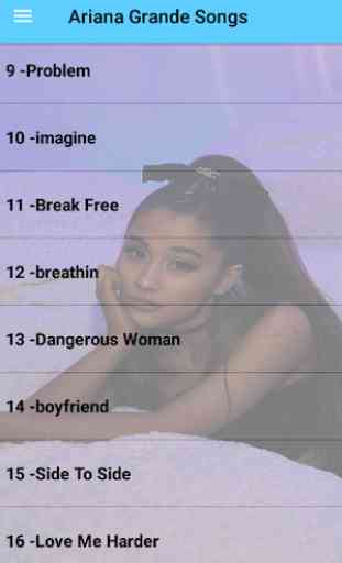 Ariana Grande Songs Offline (51 songs) 2