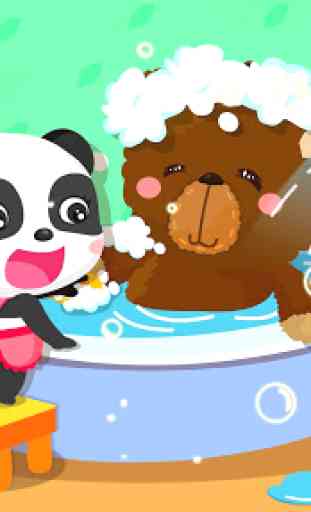 Baby Panda Happy Clean 2