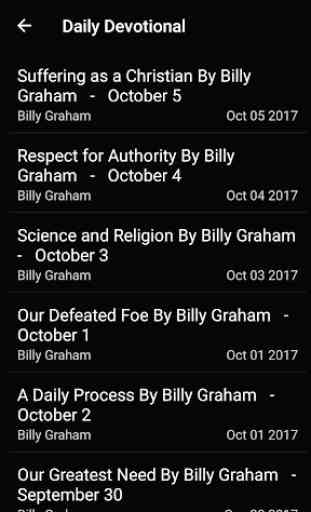 Billy Graham's Sermons 1