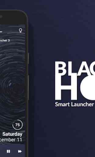 Black Hole - Lock screen 1
