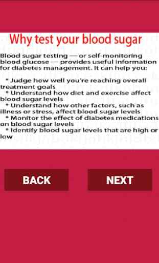 Blood Sugar Test Info and Advice 2