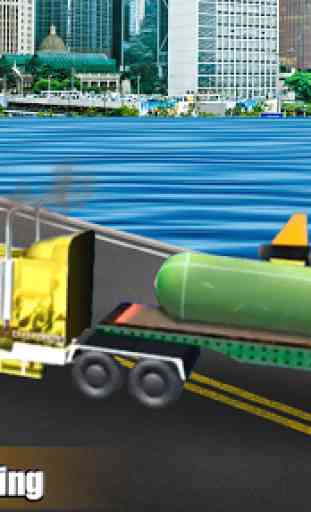 Bomb Transporter Sim 2019 - 3d City Truck Game 1