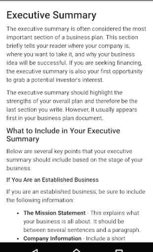 Business Plan For Startups 3