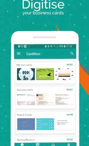 Cardit: #1 Free Business Card to Digital Card App 2