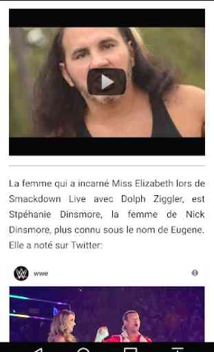 Catch nouvelles et rumeurs En Francais (WWE News) 3