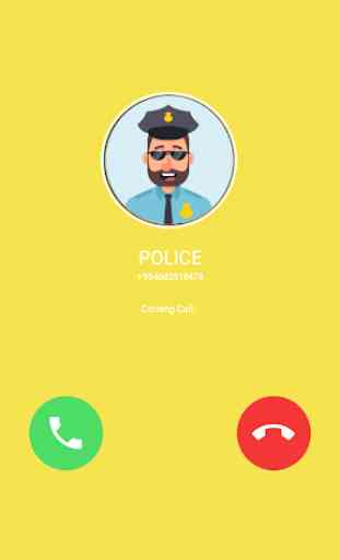 Chat with Police - Fake Police Call Prank App 3