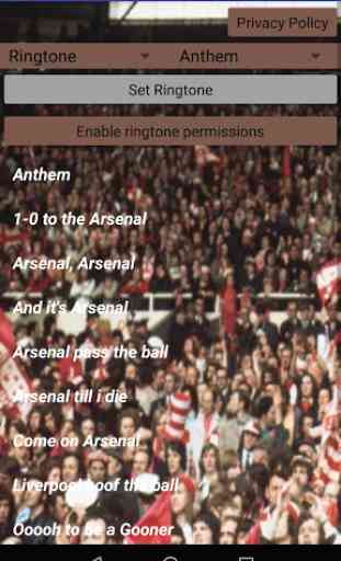 Chorus of Arsenal Fans 1