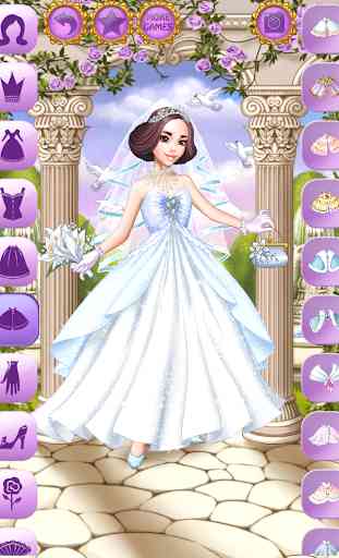 Cinderella Wedding Dress Up 4