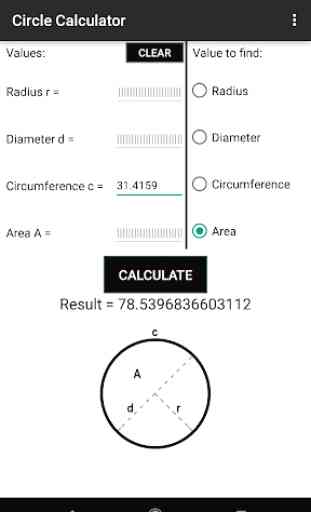 Circle Calculator 4