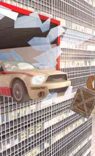 City Rooftop Stunt Car Racing Ramps 1