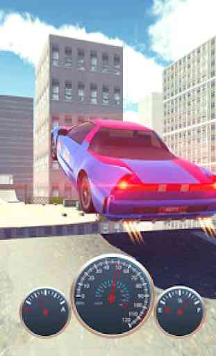 City Rooftop Stunt Car Racing Ramps 2