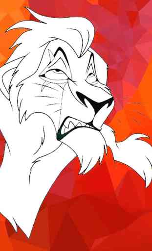 Coloring book of Lion King 4