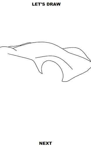 Draw Cars: Hypercar 3