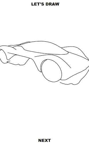 Draw Cars: Hypercar 4