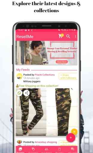 Earn Online, Reselling App, Resell with Brands 2