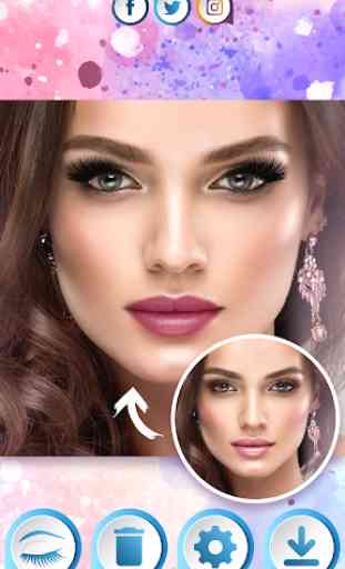 Eyelashes Photo Editor Makeup App 3