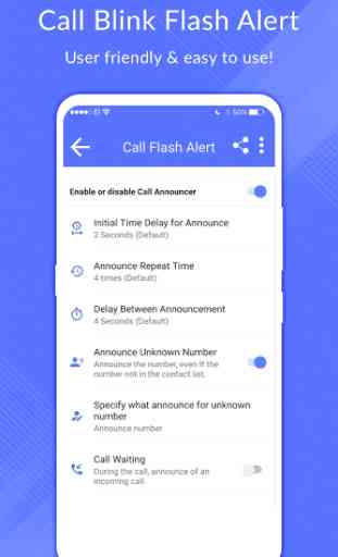 Flash Alert On Incoming Call and SMS 2