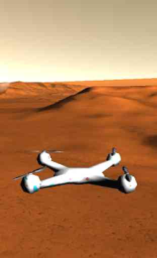 Flight Drone Mars Simulator 2