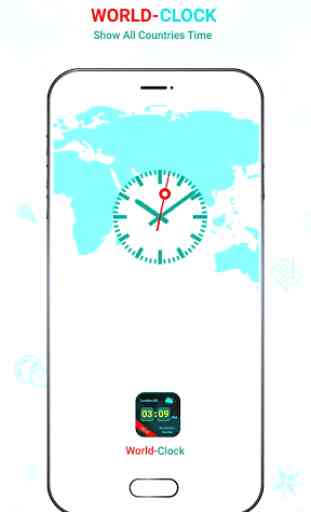 Global Clock-Watch All Countries Universal Time 1