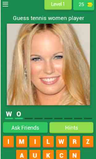 Guess tennis women player WTA 1