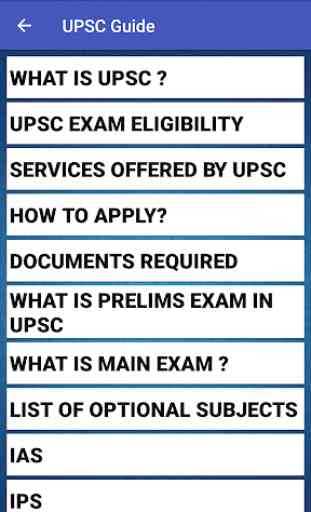 GUIDE For UPSC IAS/IPS/IFS 2