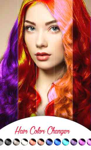 Hair Color Change Photo Editor 1