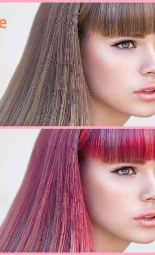 Hair color changer - Try different hair colors 1