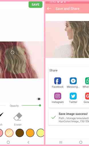 Hair color changer - Try different hair colors 2