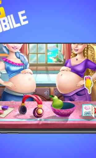 happy princess pregnant - Mommy Pregnant game 1
