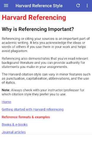 Harvard Reference Style Guide 1