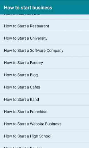 How to start business 3