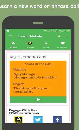 Learn Ndebele - Fun African Language Learning 1