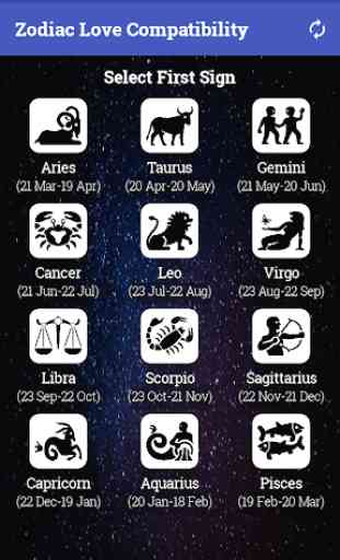 Love Compatibility Match - Zodiac Sign Astrology 1