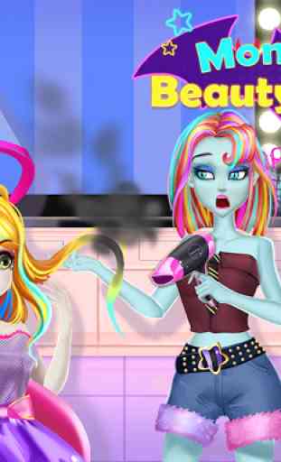 Monster Beauty Salon - Monster Makeover & Dress Up 1