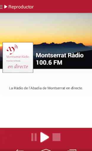 Montserrat Ràdio 1