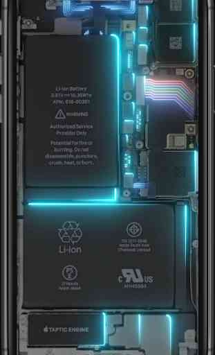 Phone Electricity Live Wallpaper 4