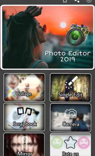 Photo Editor 2019 - Collage Maker & Pic Editor App 1
