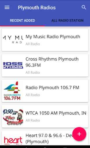 Plymouth All Radio Stations 1
