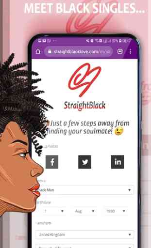 SBL Dating - Straight, Black Dating App 1