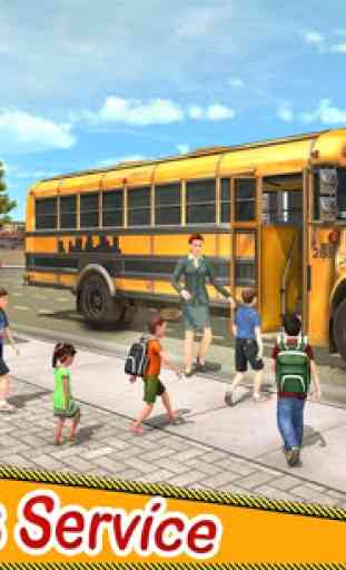 School Bus Driving Games : City Coach Bus Driver 3